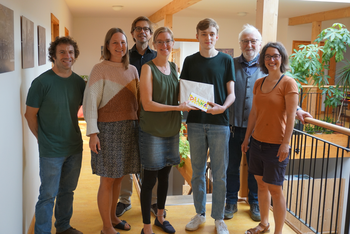 Das kleVer-Team bedankt sich bei Niclas Berg, FÖJler bei kleVer bis Ende August dieses Jahres. 
