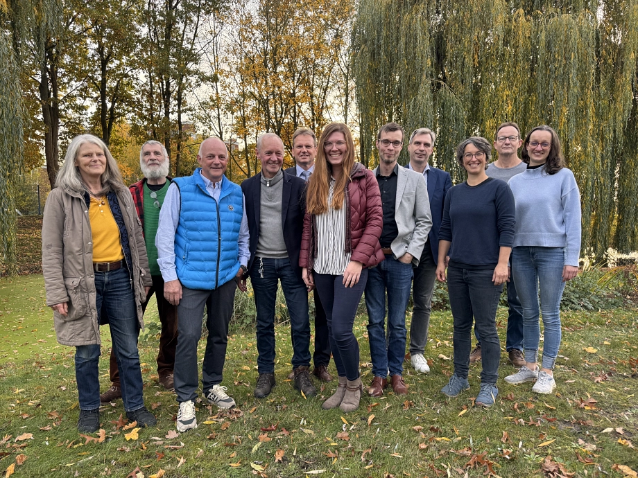 AG "Sorgsamer Umgang mit Wasser" 2025 Gruppenfoto der Mitglieder der AG "Sorgsamer Umgang mit Wasser" im November 2025