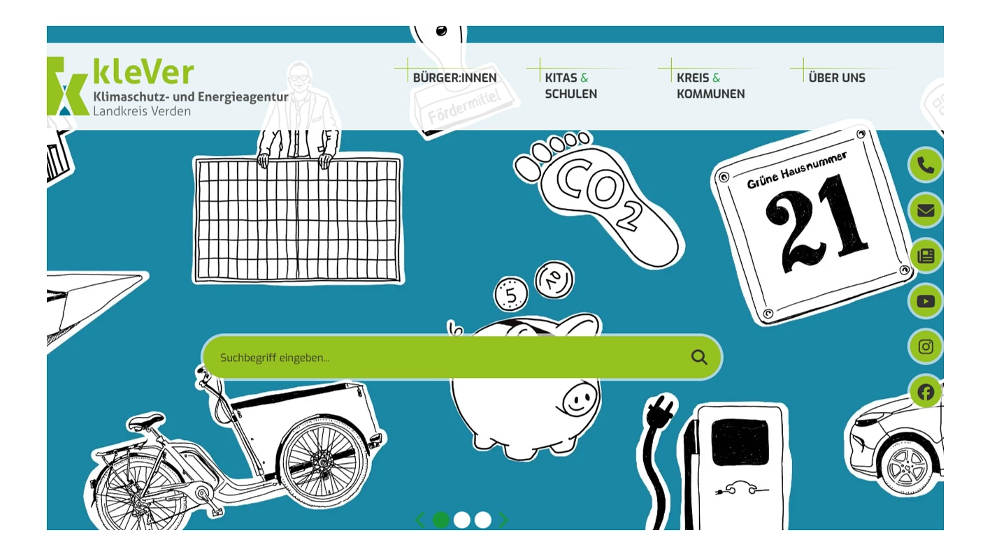 kleVer Homepage (neu)