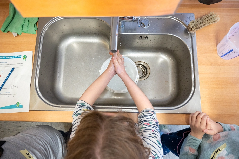 kleVer Wasserwerkstatt 'Händewaschen'
