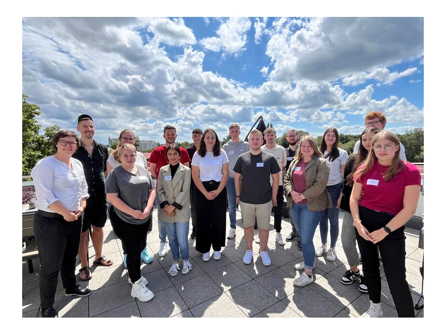 Gruppenfoto der Klimascouts 24/25